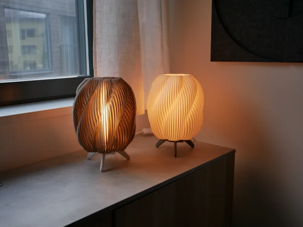 شب خواب Swirl Lamp - تصویر 8